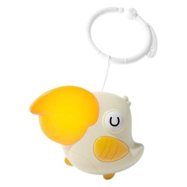 Imagem de Clip de Sino para Berço Cama Pendurado com Luz Rotativa Musical Noturna Suave Brinquedo Pingente Carrinho Tocador Canção Ninar Bebê Coaxar Multifuncio