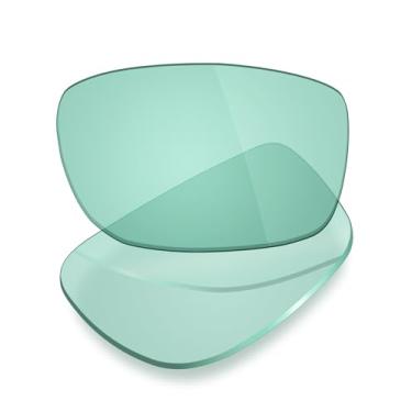 Imagem de Mryok Lentes de substituição UV400 compatíveis com óculos de sol Spy Optic Hielo, HD Polarized, proteção UV, resistente a impactos e ajuste perfeito - verde menta