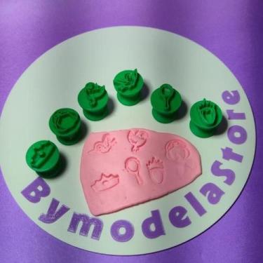 Imagem de Carimbo para Brigadeiros e Docinhos Kit Fada - BYMODELASTORE