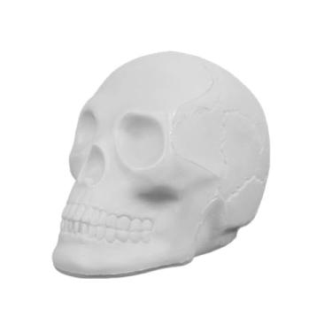 Imagem de Luminária de Mesa Crânio Caveira 3D Fun Light LED - Abajur Temático Gótico e Rock and Roll - Decoração Criativa e Inusitada - Presente Geek/Halloween