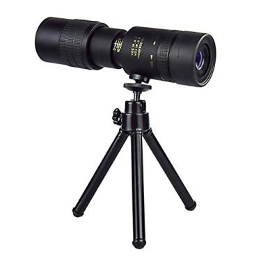 Imagem de Telescópio monocular, alta potência, 4K, 10-300 x 40 mm, superteleobjetiva, monocular, zoom, binóculos, telescópio de bolso para smartphone, tirar fotos para adultos observação de pássaros, binóculos