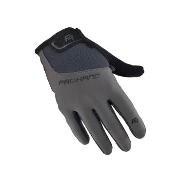 Imagem de Luva Ciclista Fechada Victory Touch Bike Bicicleta Pro Hand - Preto e Cinza - M-Unissex