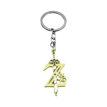 Imagem de Chaveiro Hylian Shield Breath of the Wild Majora's Mask Triforce Para 