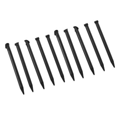 Imagem de Luqeeg Caneta Stylus Touch Screen de, 10 Peças, para Novo Console 3dsxl, Design Ergonômico para Crianças (Preto)