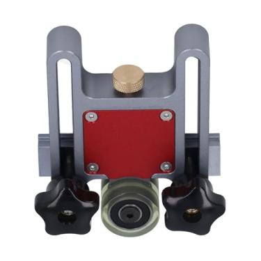 Imagem de Cryfokt Rolo Alimentador de Serra de Mesa, Pressão Ajustável Versátil para Carpintaria, Serra de Mesa, Liga de Alumínio, 1 Conjunto