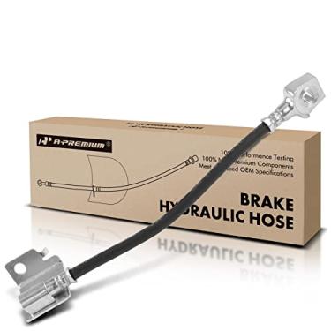 Imagem de A-Premium Mangueira hidráulica de freio traseiro compatível com modelos Ford selecionados - F-450 F450 Super Duty 2002-2010, F-550 F-550 Super Duty 2005-2010 - Substituir # 3C3Z2268AA
