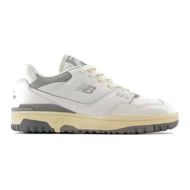 Imagem de New Balance Tênis masculino 550, Branco/Cinza, 43