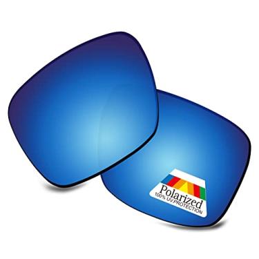 Imagem de Bwake Lentes de reposição para óculos de sol Oakley Apparition OO9451 - Azul gelo polarizado