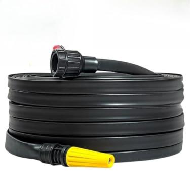 Imagem de Mangueira Antitorção Resistente E Reforçada Preta Para Jardim(15 Metros)