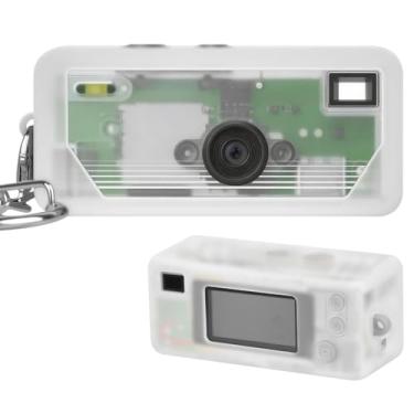 Imagem de Capa de silicone para câmera digital Kodak CHARMERA chaveiro (caixa blindada/caixa única), recortes precisos e proteção contra arranhões - Câmera não incluída (transparente)