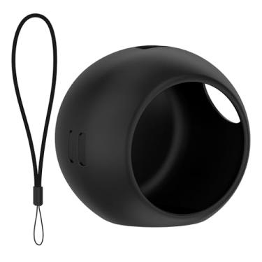 Imagem de Capa de silicone para Punirunes, capa protetora com cordão, capa de proteção, antiarranhões (preto)