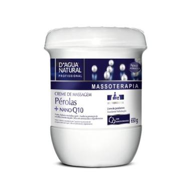 Imagem de Creme massagem perolas +nano q10 650g - d agua natural - D'água Natura