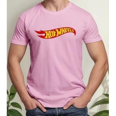 Imagem de Camiseta Camisa Algodão Feminina Masculina Adulto Corrida Carros Hot W