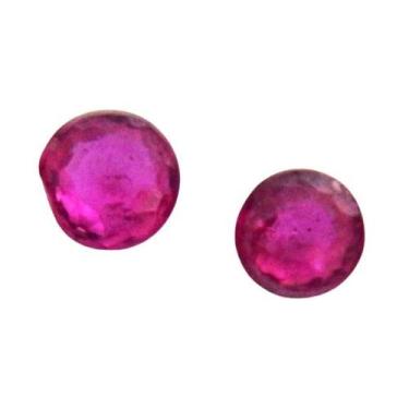 Imagem de Gema Rubi Brilhante Facetado Ideal Para Joia 0.04ct 1mm - CristaisdeCu