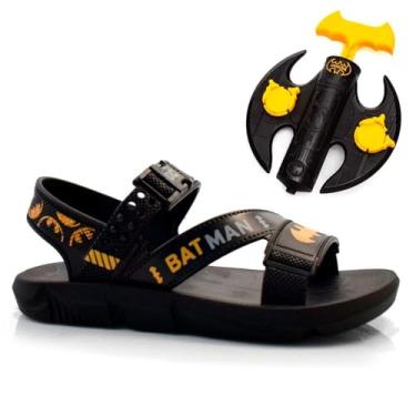 Imagem de Sandália Infantil Menino Grendene Kids Batman Lançador Preto 34