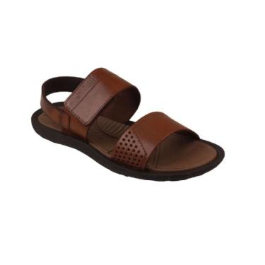 Imagem de Sandalia Itapua Couro Masculino - Cafe