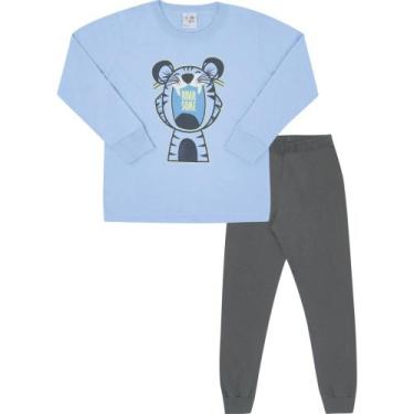 Imagem de Pijama Infantil Menino Good Night By Pulla Bulla Ref. 200560, Azul, 8