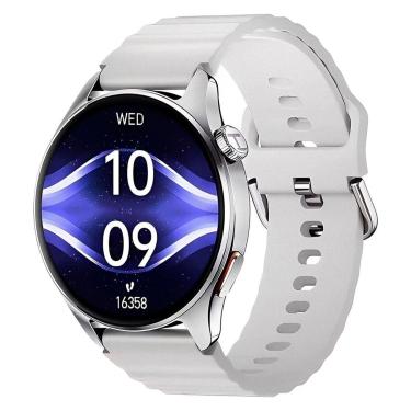 Imagem de Smartwatch Haylou Watch 4S, com GPS integrado, Conexão Strava, Amoled 1,43, Assistente de voz, 1ATM-Unissex