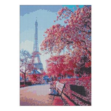 Imagem de Kit de Pintura Diamante 5D DIY com Broca Completa Mosaico Rhinestone Resina Bordado Ponto Artesanato Decoração Parede para Casa Ferramentas Auxílio Padrão Tela em Alta Definição