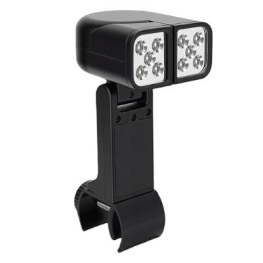 Imagem de Naroote Luz para Grelhar para Churrasco Clipe Ajustável Giratório 360 ​​graus Em Acessórios para Churrasco Com Interruptor Toque 10 PCS F5 Chips Luz Suporte Liga Alumínio Presentes