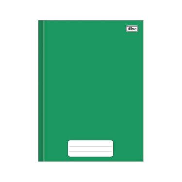 Imagem de Caderno Brochura Verde 80 Folhas Pequeno - Tilibra