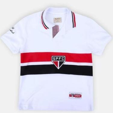 Imagem de Camisa São Paulo Retrô Bi-Mundial 92/93 Infantil Juvenil Unissex-Unissex
