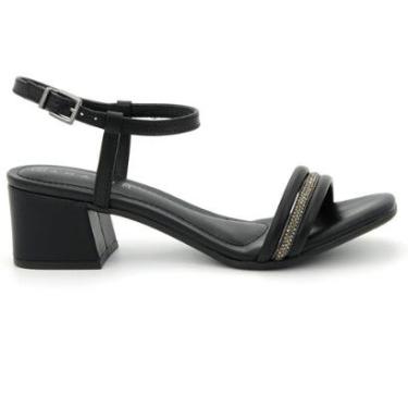 Imagem de Sandalia Ramarim 2430203 Elastico Salto Grosso Feminino-Feminino