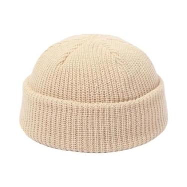 Imagem de Gorro De Lã Tricotado Para Homens E Mulheres, Estilo Moderno E Quente 