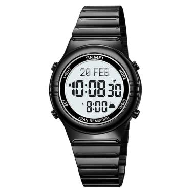 Imagem de Relógio Digital Masculino Fashion Da Skmei Com Cronômetro Função De Data Resistência À Água Preto