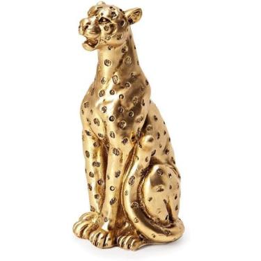 Imagem de Escultura Leopardo em Polirresina