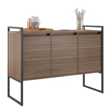 Imagem de Buffet Aparador 3 Portas para Sala de Estar Industrial - CASA H, Affar