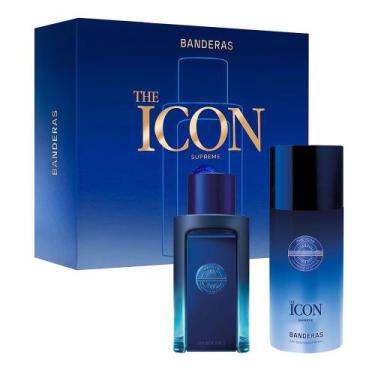 Imagem de Kit Banderas The Icon Man Supreme Edp 100ml + Deo 150ml - ANTONIO BAND