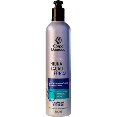 Imagem de Corpo Dourado Vibes Hidratação - Creme De Pentear Com ácido Hialurônico 300ml