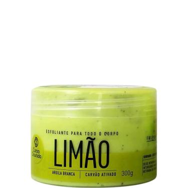 Imagem de Corpo Dourado Fruktais - Esfoliante Corporal Limão E Carvão Ativado 300g