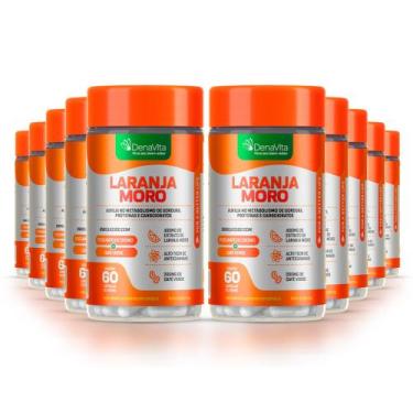 Imagem de Kit 10x Extrato de Laranja Moro com Picolinato de Cromo e Café Verde R