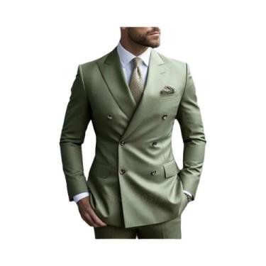 Imagem de Conjunto De Ternos Formais Masculinos Para Casamento Com Lapela Pontia