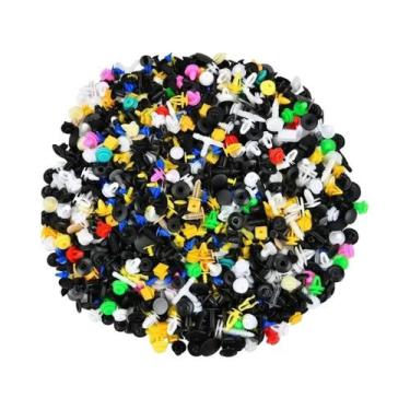 Imagem de Clipe Fixador Universal Para Painel De Porta De Carro 1000 Peças Mista