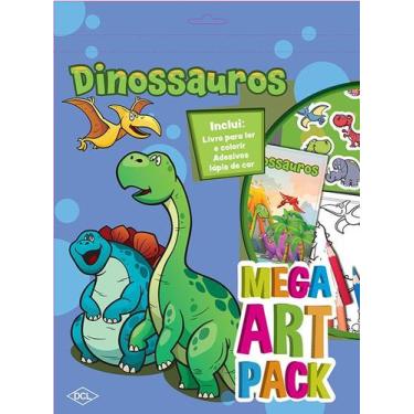 Imagem de Livro - Mega art pack - Dinossauros