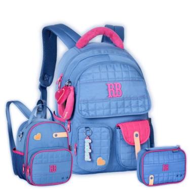 Imagem de Kit Oficial Rebecca Bonbon Mochila Lancheira Estojo Juvenil - Clio Sty