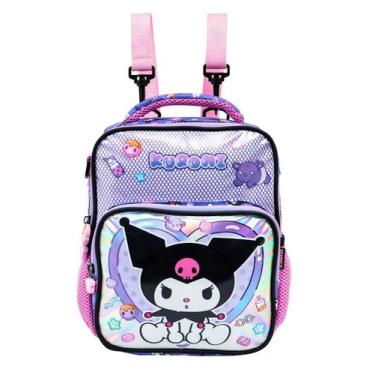 Imagem de Lancheira Escolar Térmica Luxo Kuromi Hello Kitty - Xeryus