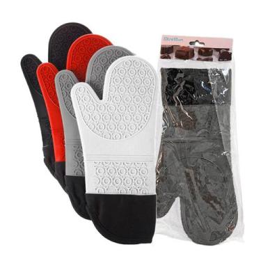 Imagem de Luva de Silicone Termica Minimen Antiaderente Suporta Altas e Baixas T