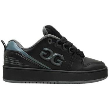 Imagem de Tênis Double-G Rapture Skatista Sintético Robusto Preto-Masculino