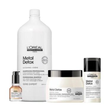 Imagem de L'Oréal Professionnel Metal Detox Kit Salão (4 Produtos) - LOréal Prof