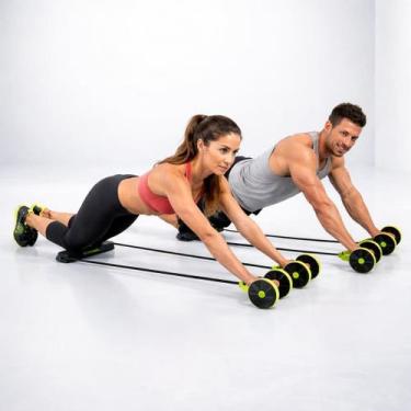 Imagem de Revoflex Xtreme Aparelho Abdominal 6 Níveis Academia em Casa Fitness -