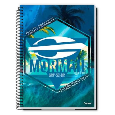 Imagem de Caderno Universitário 10 Matérias Masculino Mormaii