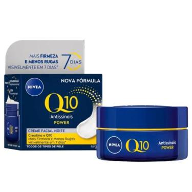 Imagem de Creme Facial Antissinais Q10 Power Noturno 49g  Nívea - Nivea