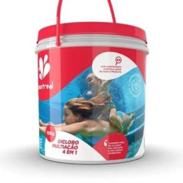 Imagem de Cloro Granulado Dicloro 4 em 1 Multiação 10 KG MONTREAL - Balde