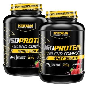 Imagem de 2x Iso Protein Blend Complex 2Kg – Pretorian-Unissex