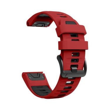 Imagem de Pulseira De Silicone Esportiva QuickFit De 22mm E 26mm Para Garmin End