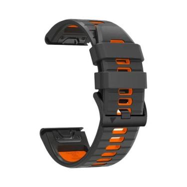 Imagem de Pulseira De Silicone Esportiva QuickFit De 22mm E 26mm Para Garmin End